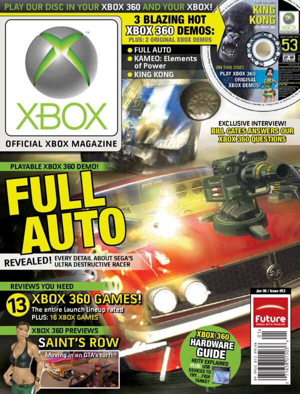 Official Xbox Magazine US   Issue 053 cover